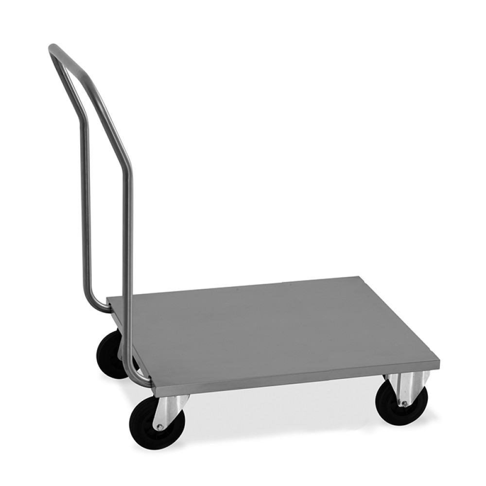 CARRELLO PORTACASSE INOX CM60X90X97H KG 200