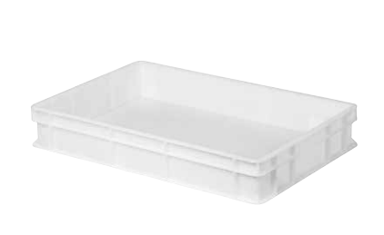 CASSA CHIUSA PEHD - lt. 18 Neutro 60x40xh10