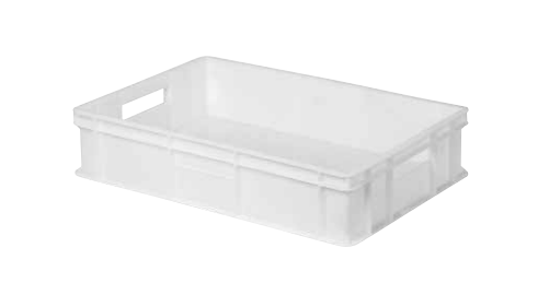 CASSA CHIUSA PEHD - lt. 24 Neutro 60x40xh13