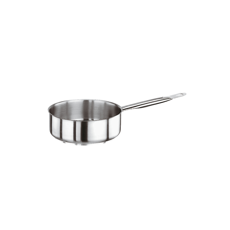 Casseruola alta 1 manico Ø24cm inox