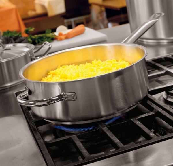 Casseruola alta 1 manico Ø32cm inox