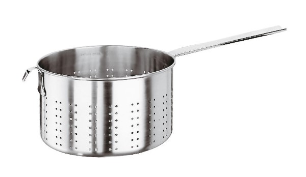 Colapasta Con Manico E Gancio Cm 24 Inox
