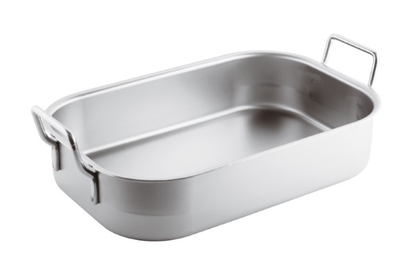 Tegame Rettangolare M/Fisse Cm 50 Inox Pesante