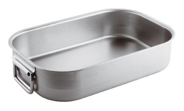 Tegame Rettangolare M/Snodate Cm 60 Inox Pesante
