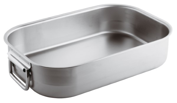 Tegame Rettangolare M/Snodate Cm 61 Inox Pesante