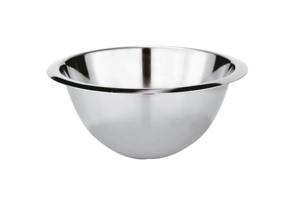 Bacinella Semisferica Cm 20 Lt 2 Inox