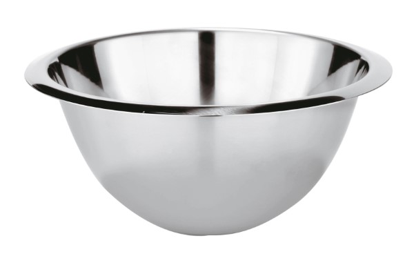 Bacinella Semisferica Cm 35 Lt 10,5 Inox