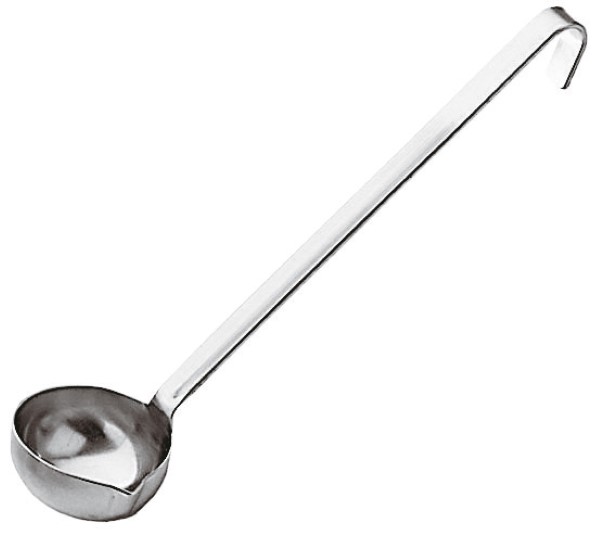 Mestolo Unipezzo Becco Manico corto ø6,5cm 0,07L