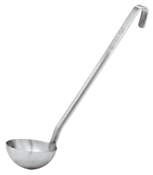 Mestolo Unipezzo Manico Corto ø8cm 0,12L Inox