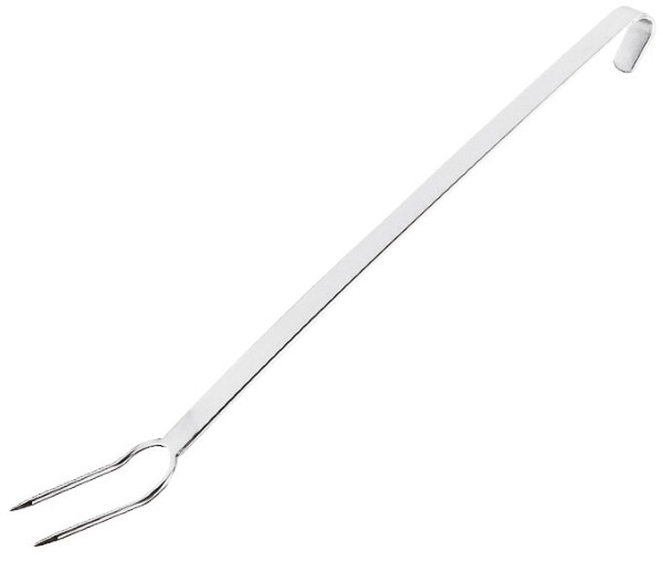 Forchettone 2 Denti Unipezzo 100cm Inox