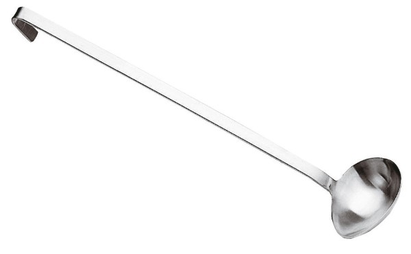 Cucchiaione Obliquo Unipezzo Cm 38 Inox MANCINI