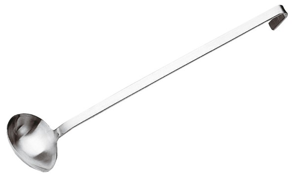 Cucchiaione Obliquo Unipezzo Cm 38 Inox