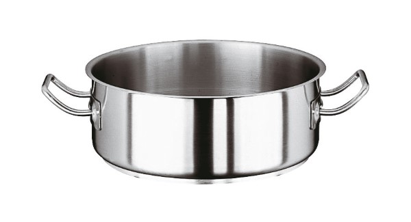 Casseruola bassa 2 maniglie Ø45cm inox