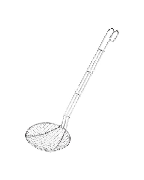 Schiumarola a filo rett ø18cm 40cm Inox