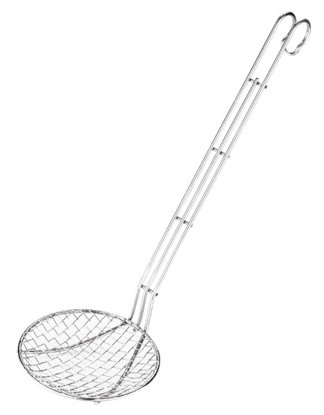 Schiumarola a filo rett ø28cm 50cm Inox