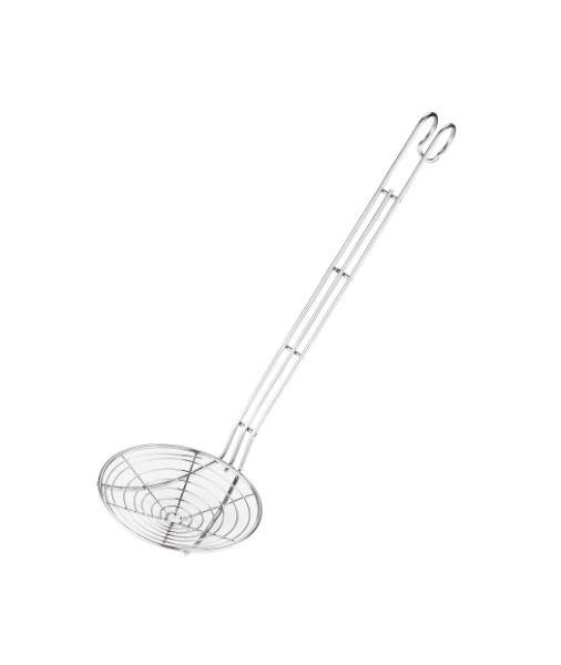 Schiumarola a filo circ ø16cm 40cm Inox