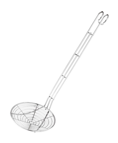 Schiumarola a filo circ ø24cm 50cm Inox