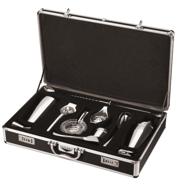 Valigia Bar professionale 20pz cocktail Paderno