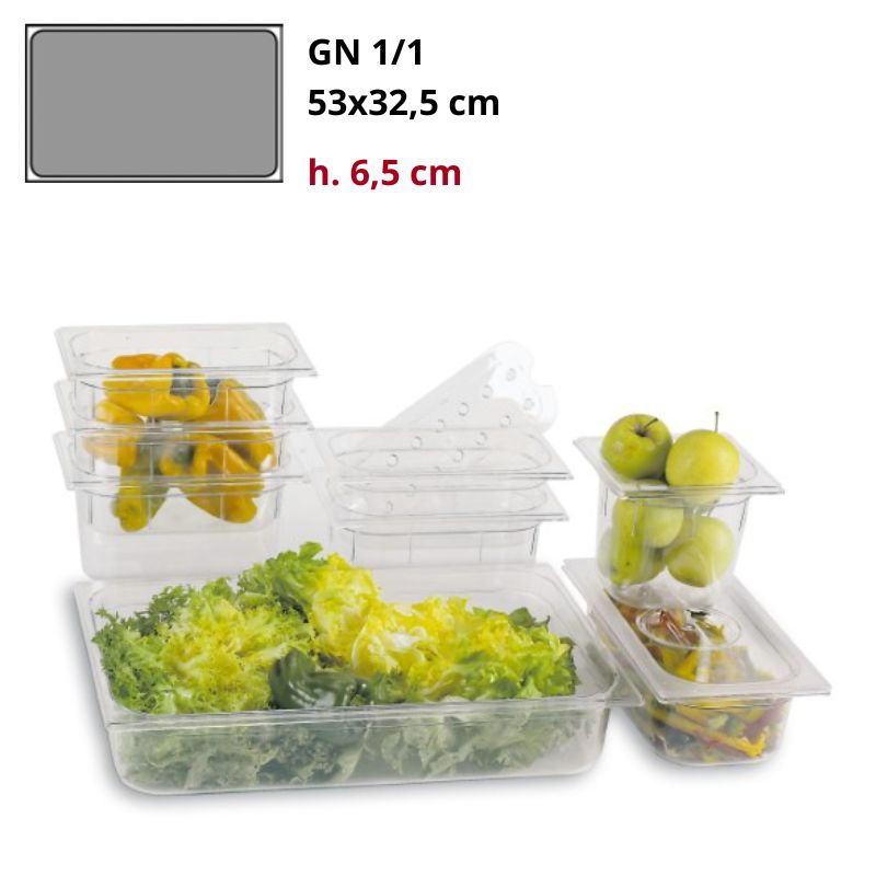 Bacinella Gn 1/1 Gastronorm PC h6,5cm