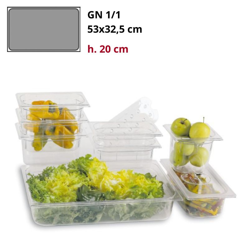 Bacinella Gn 1/1 Gastronorm PC h20cm