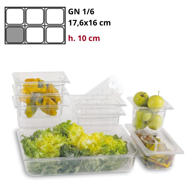 Bacinella Gn 1/6 Gastronorm PC h10cm