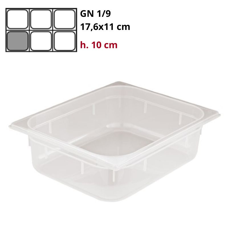 Bacinella Gn 1/9 Gastronorm PP h10cm