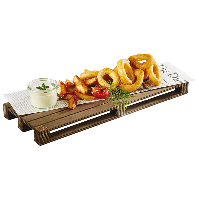 Tagliere pallet a servire 40x15