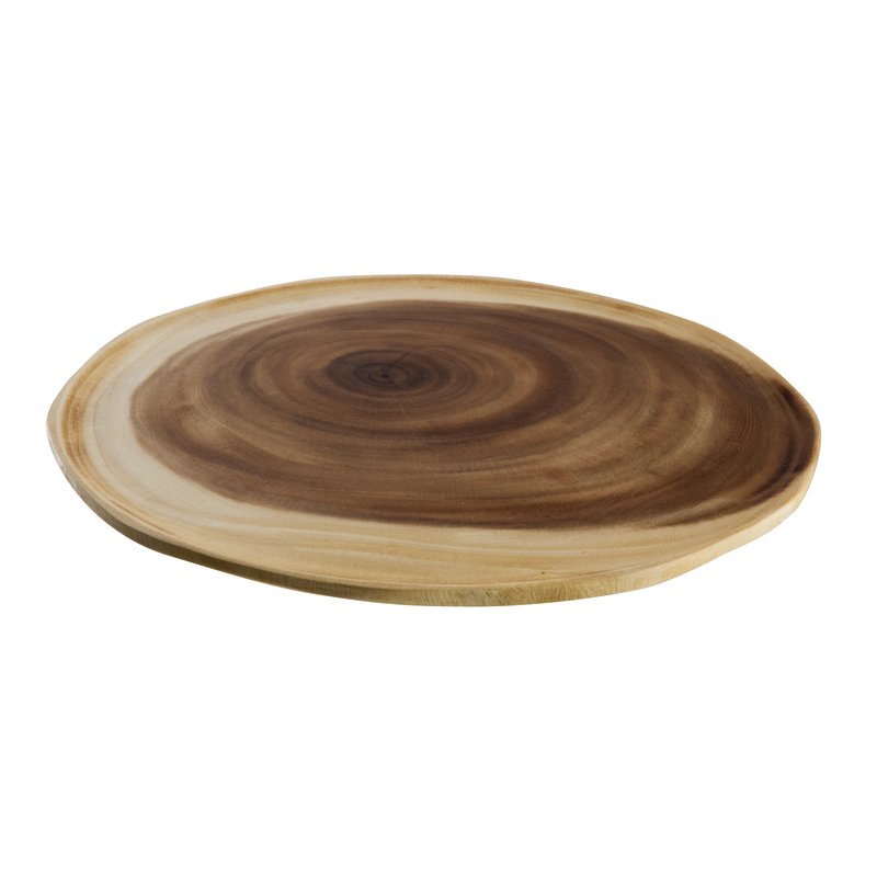 Tagliere buffet legno sottile ø24cm