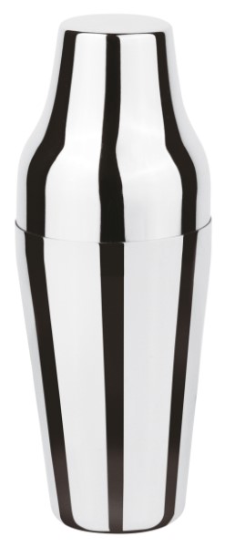 Shaker Parisienne Ø9cm h23cm 0,7L INOX