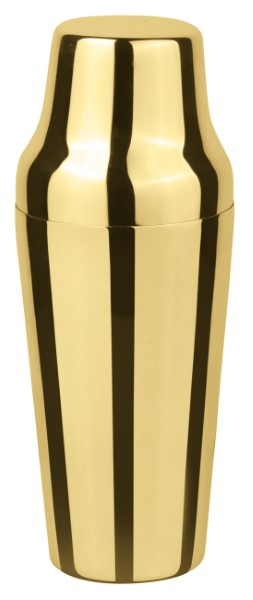 Shaker Calabrese Ø9,5cm h24,5cm 0,9L GOLD