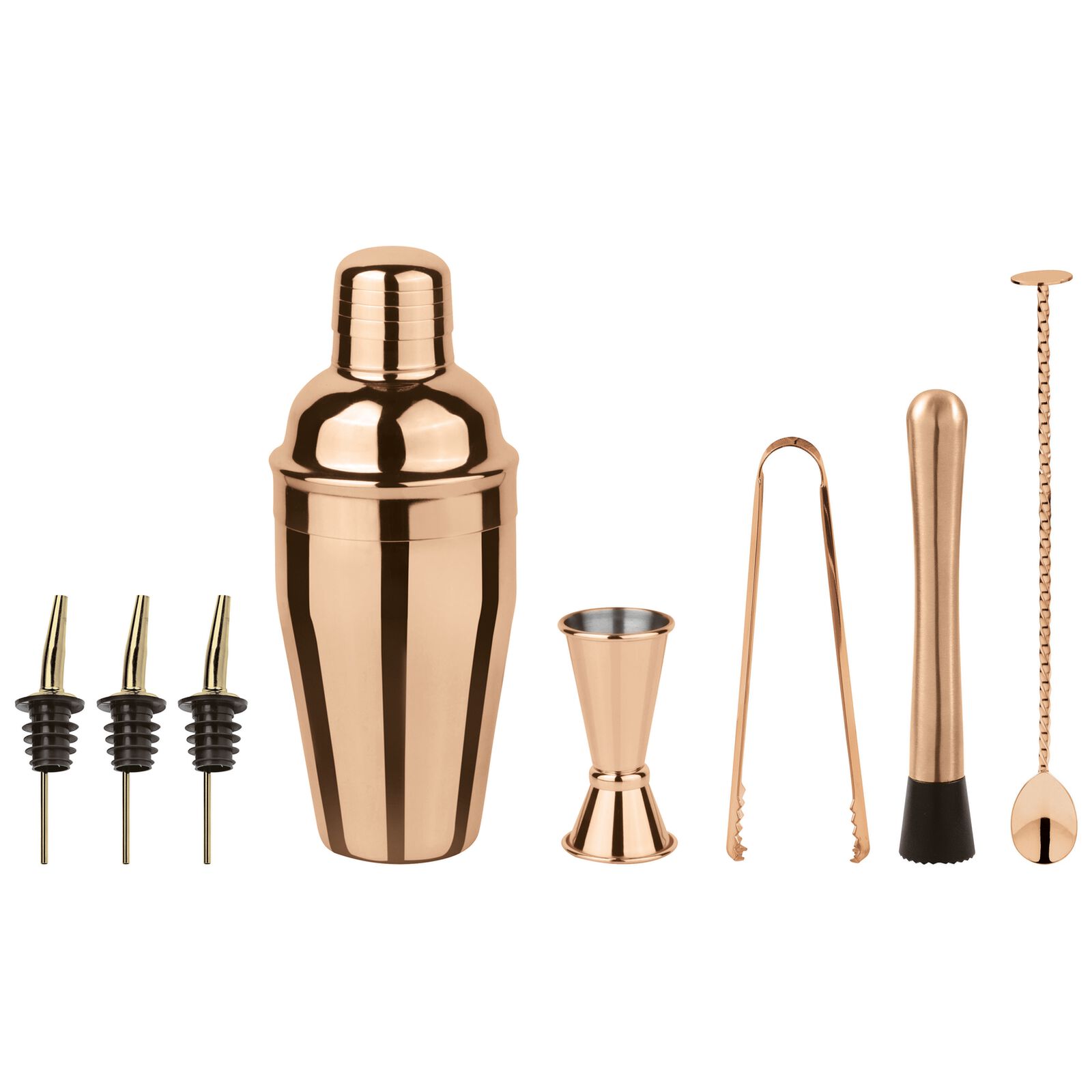Set Mixology 8pz COBBLER COPPER