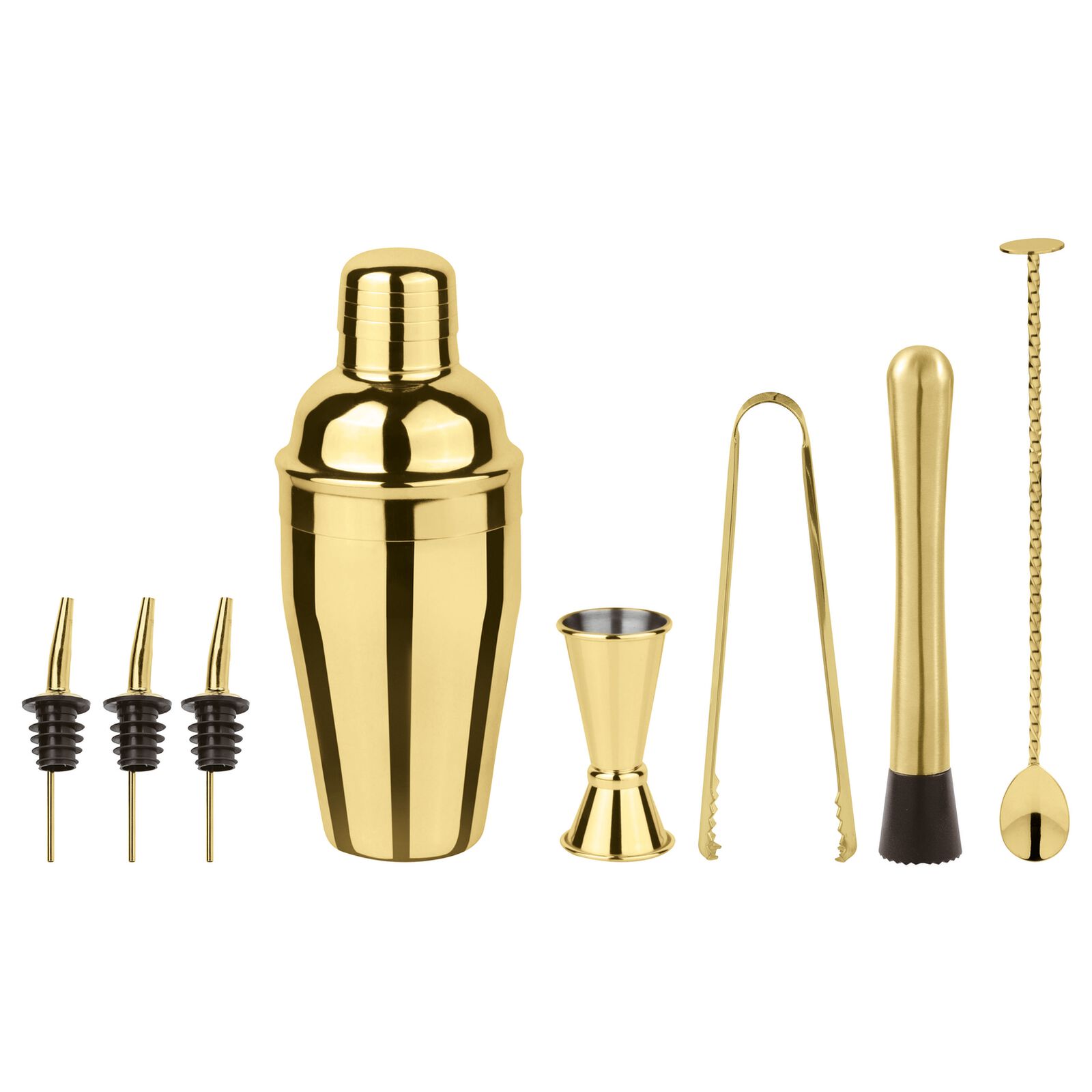 Set Mixology 8pz COBBLER GOLD
