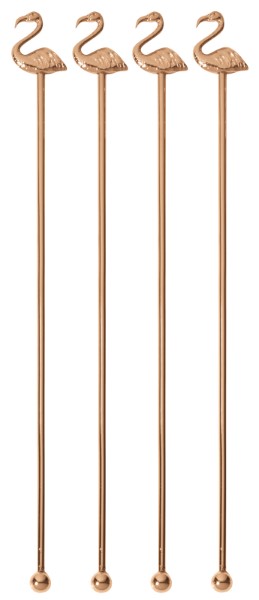 Palette Cocktail Fenicottero Cm 21,5 Conf 4 Pz,