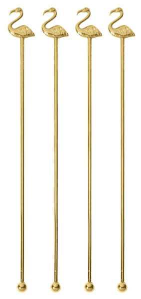 Palette Cocktail Fenicottero Cm 21,5 Conf 4 Pz,