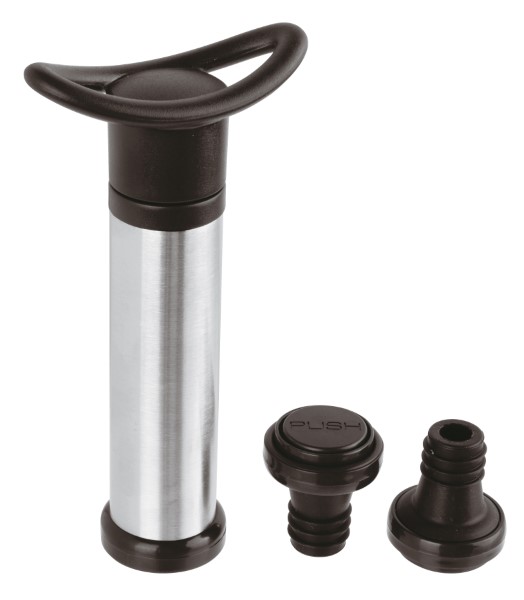 Pompa sottovuoto per vino + 2 tappi