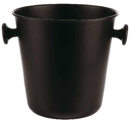 Secchiello vino alluminio 15-21,5 h22cm 5lt NERO