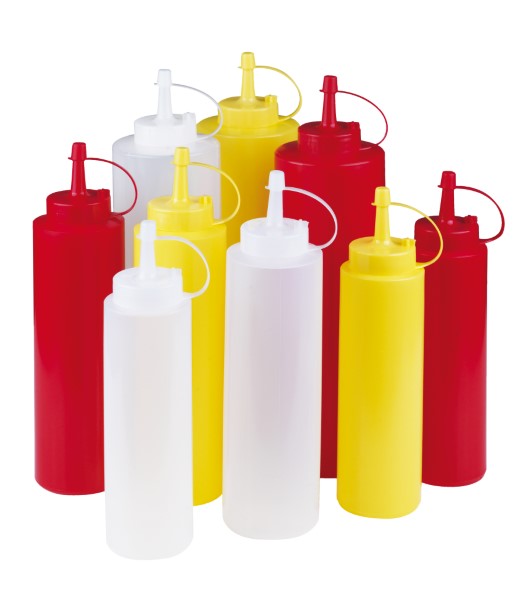 Flacone Dosatore Rosso Lt 0,36 Pe