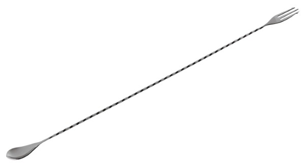 Cucchiaio/Forchetta Bar Cm 50 Inox Black Look