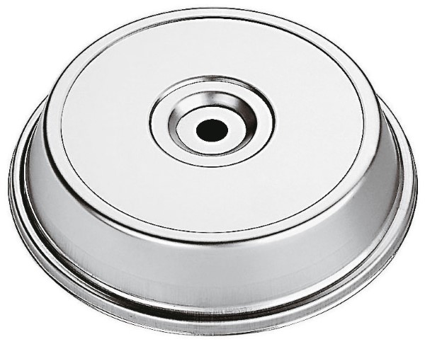 Campana Copripiatto 26x4,3cm Inox