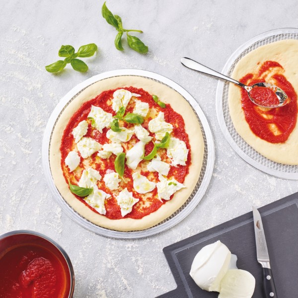 Retina per pizza tonda no giunzione ø36 alluminio