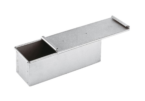 Bacinella Carrè coperchio 40x10x10 alluminata