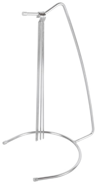 Supporto Con 4 Spiedini Inox Ø 22 cm h 46 cm