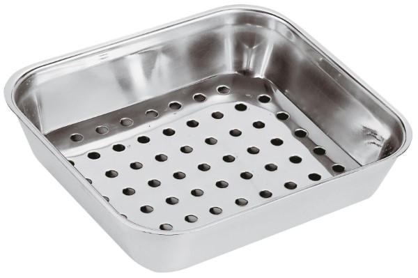 Contenitore Con Griglia Cm 50X35 Inox