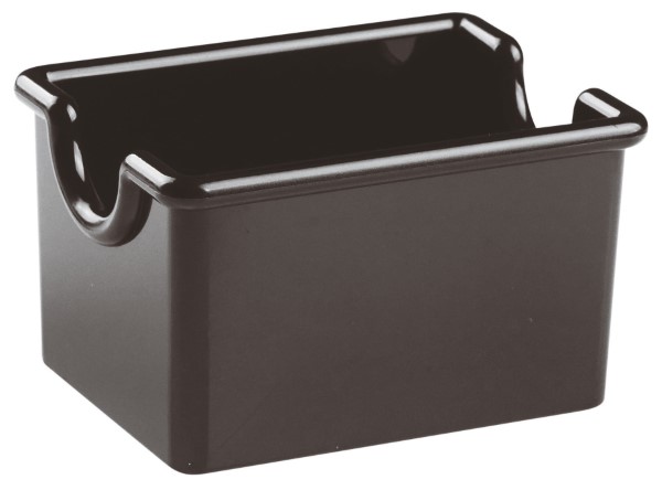 Porta Bustine Zucchero Cm 8,5X6,5X5 NERO