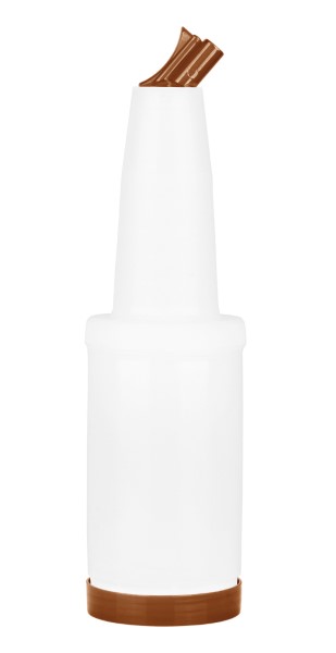 Contenitore Versatore Ø 9 h 33 cm 1 L MARRONE