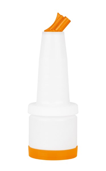 Contenitore Versatore Ø 9 h 26 cm 0,5 L ARANCIONE