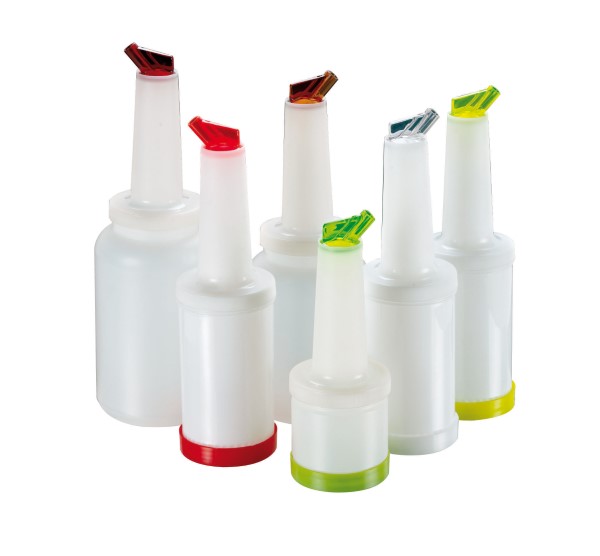 Contenitore Versatore Ø 12,5 h 35 cm 2 L ARANCIONE