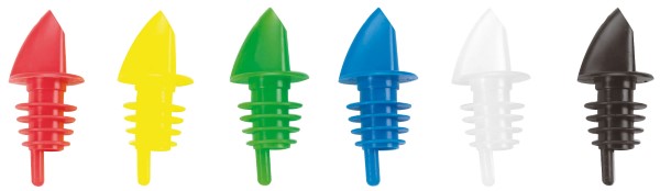 Tappo Versatore Continuo 12 Pz Colori Assortiti