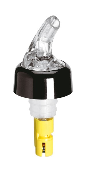 Tappo versatore dosatore metrico 40ml 6pz GIALLO