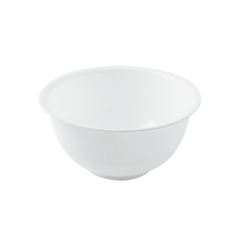 Bacinella semisferica bianca PP ø23 h11cm 2,5Lt